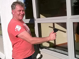 Photo of John the Window Cleaner Smiling